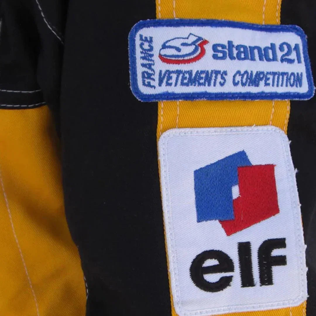 Ayrton Senna 1985 race suit Replica Team Lotus F1