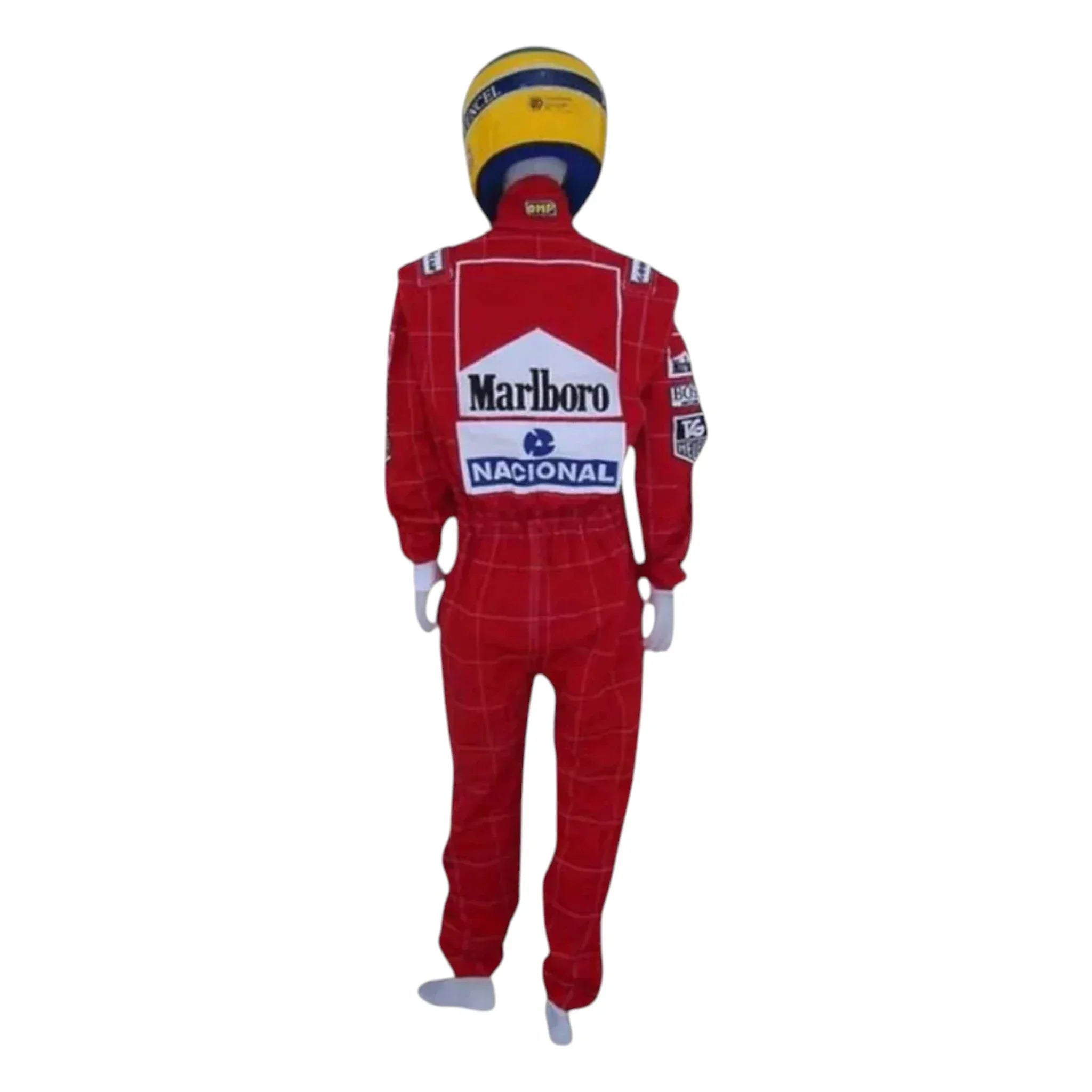 Ayrton Senna 1991 McLaren F1 Embroidery Race Suit Replica