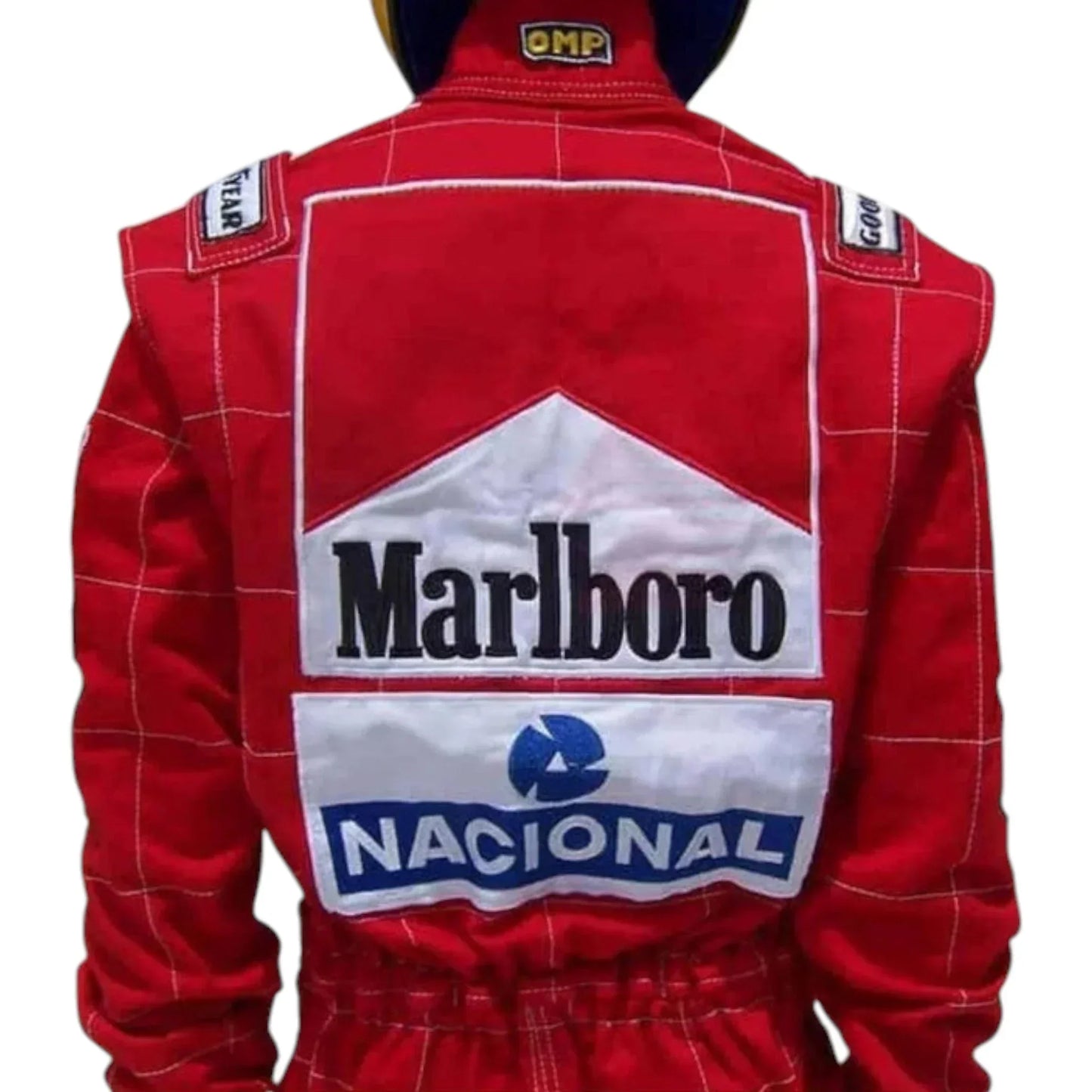 Ayrton Senna 1991 McLaren F1 Embroidery Race Suit Replica