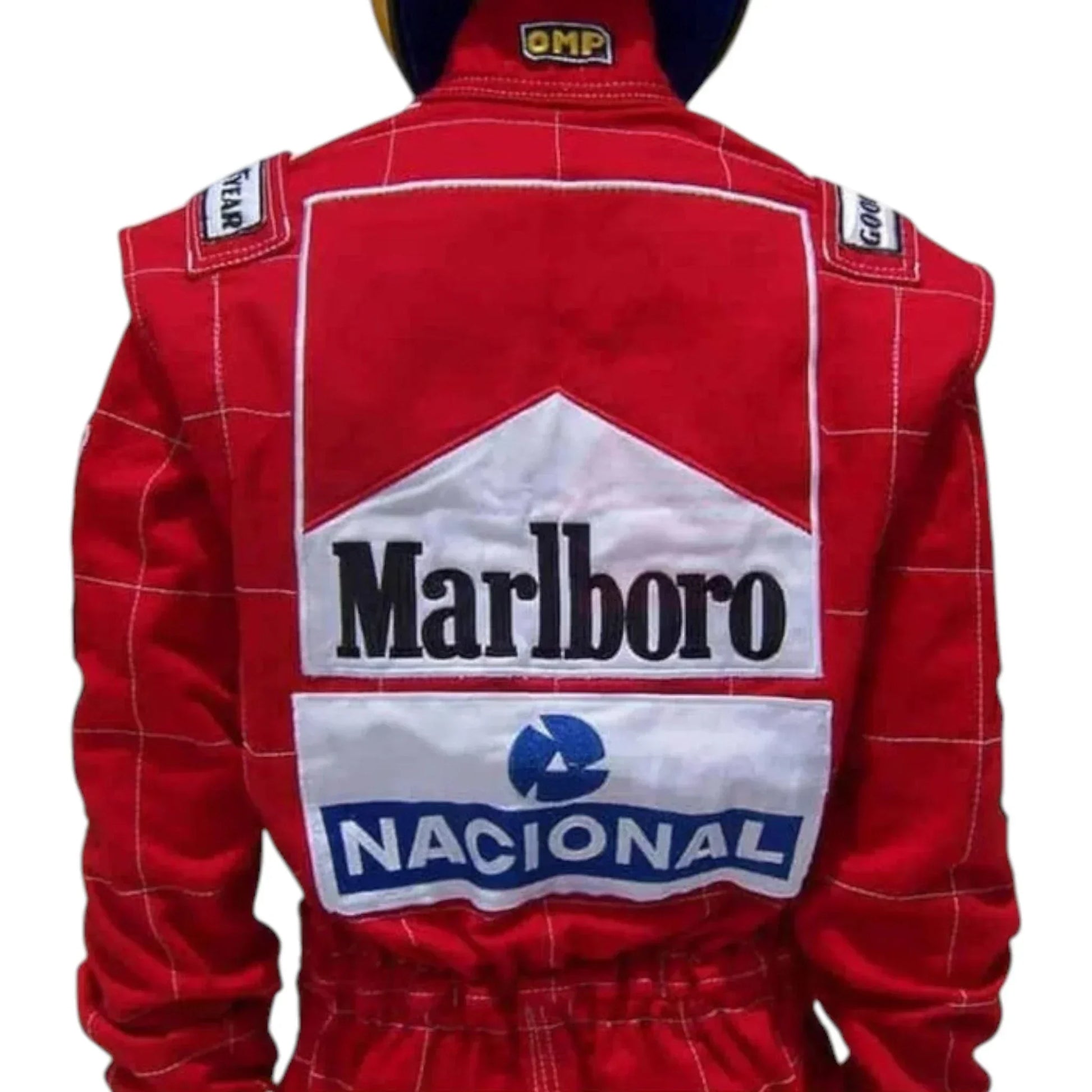 Ayrton Senna 1991 McLaren F1 Embroidery Race Suit Replica
