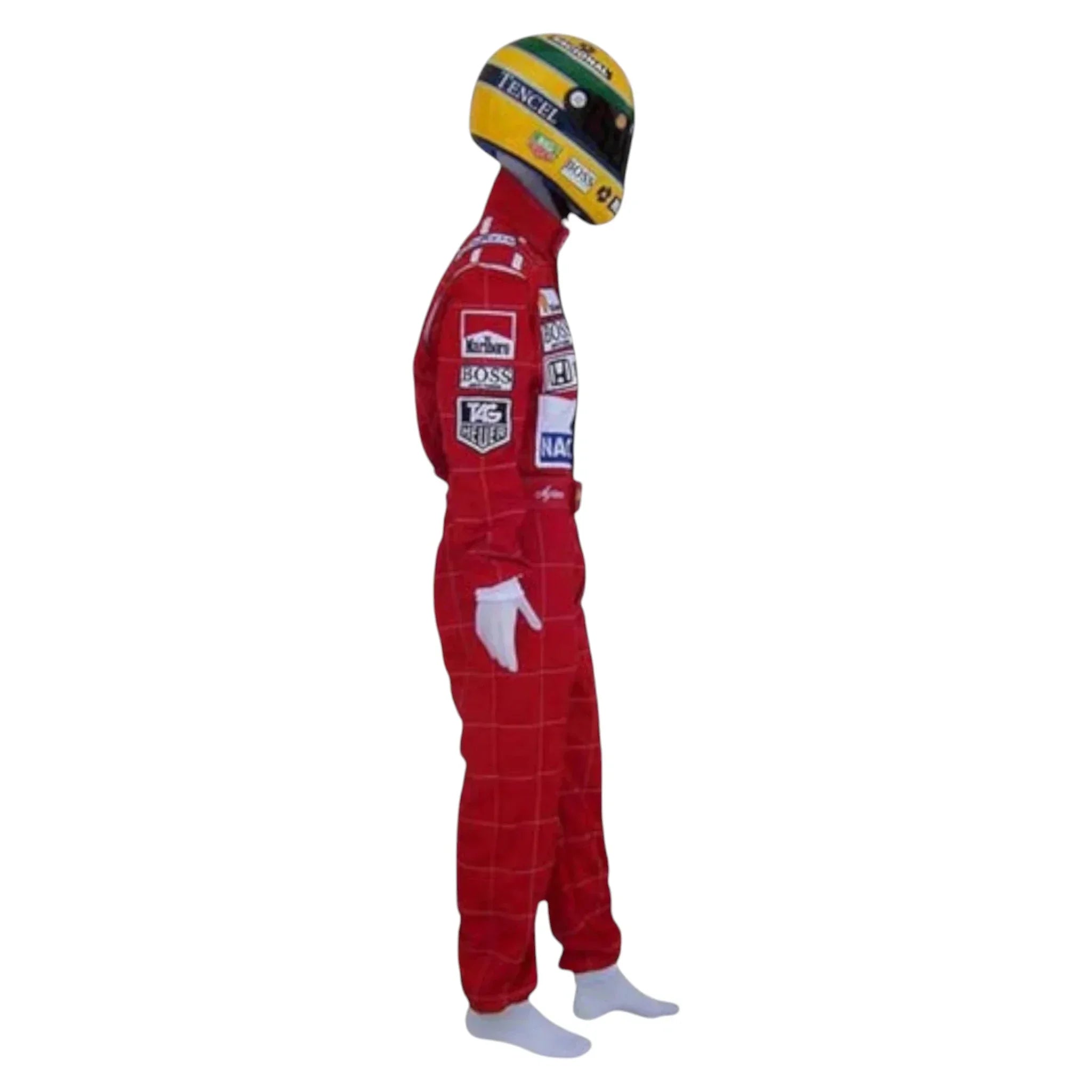 Ayrton Senna 1991 McLaren F1 Embroidery Race Suit Replica
