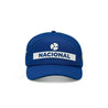 Ayrton Senna Replica Nacional Hat- Blue