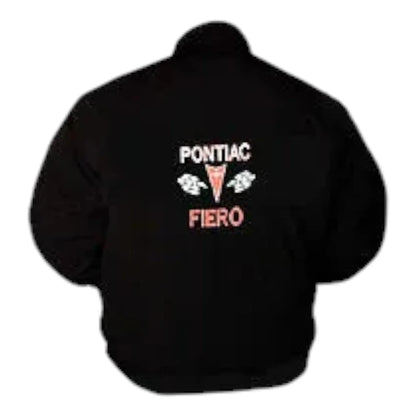 Pontiac Fiero Racing Jacket Black - F1 Vintage Racewear