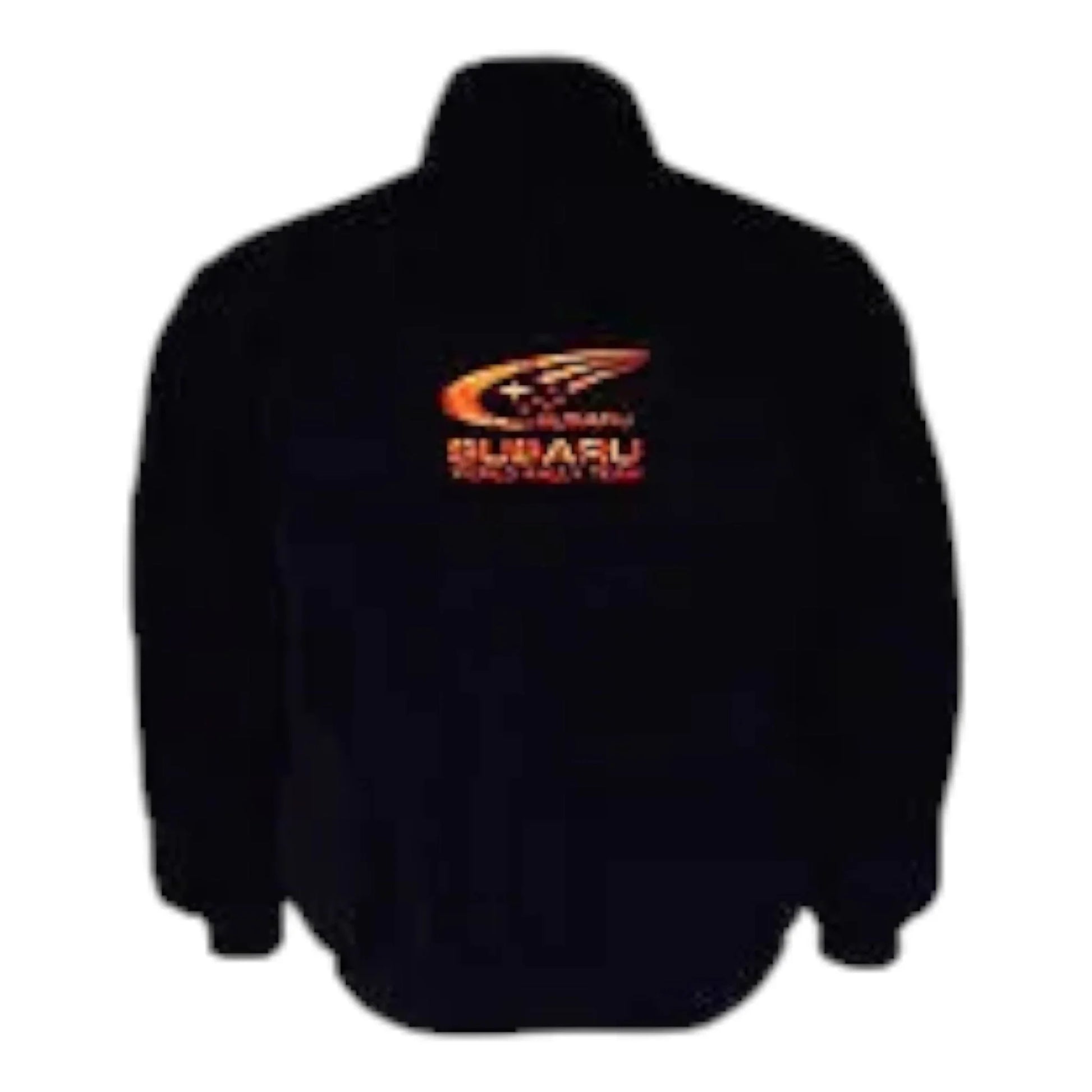 Subaru Jacket Black with Piping - F1 Vintage Racewear