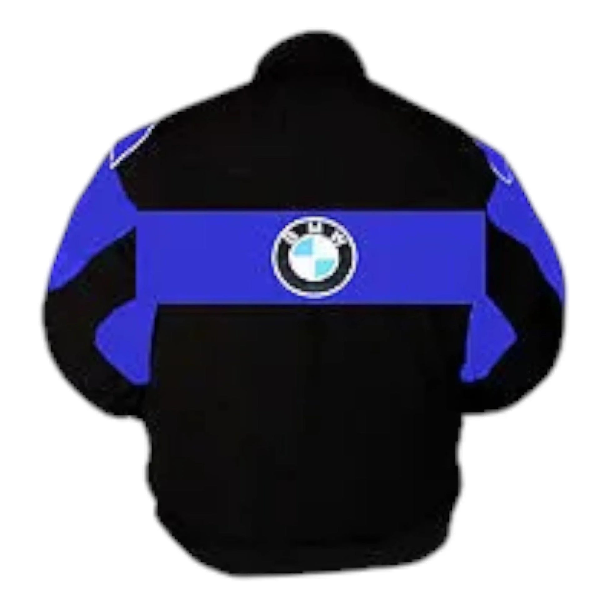 BMW Williams F1 Racing Jacket Black and Royal Blue - F1 Vintage Racewear