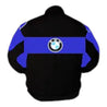 BMW Williams F1 Racing Jacket Black and Royal Blue - Vintage F1 Racewear