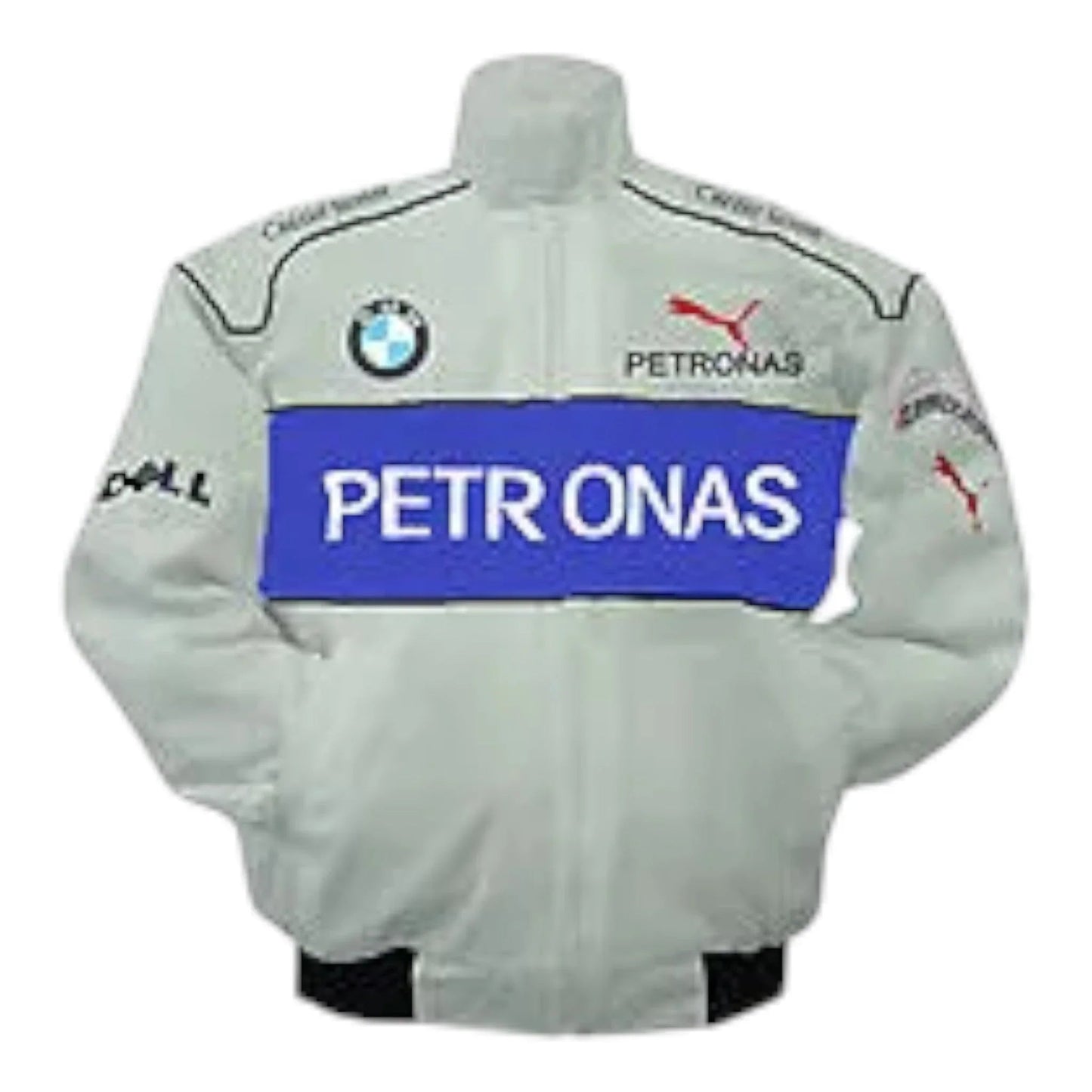 BMW F1 Sauber Team Racing Jacket White and Royal Blue