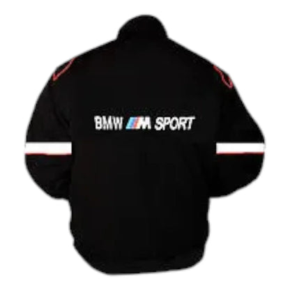BMW M Sport Racing Jacket Black and White