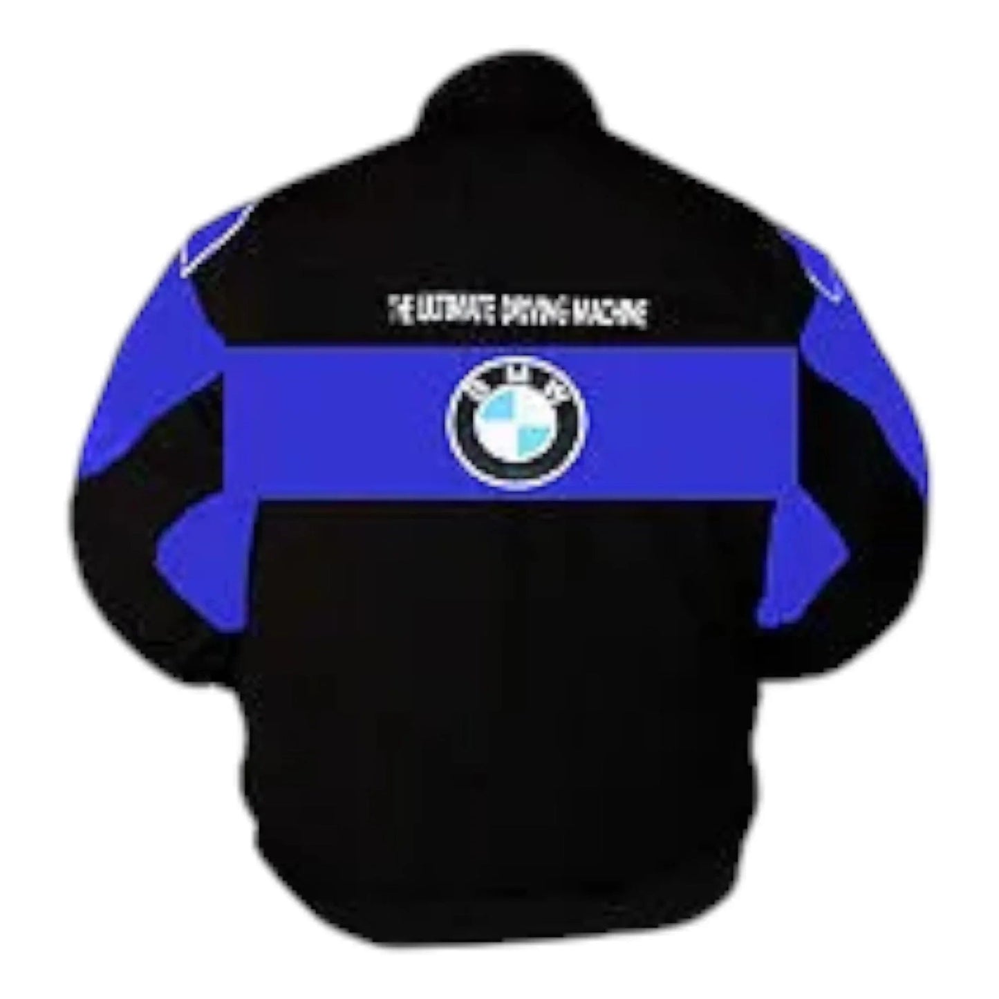 BMW Power Racing Jacket Royal Blue and Black
