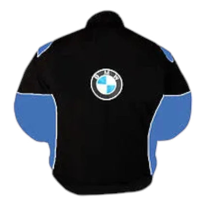 BMW RBS F1 Racing Jacket Black and Blue