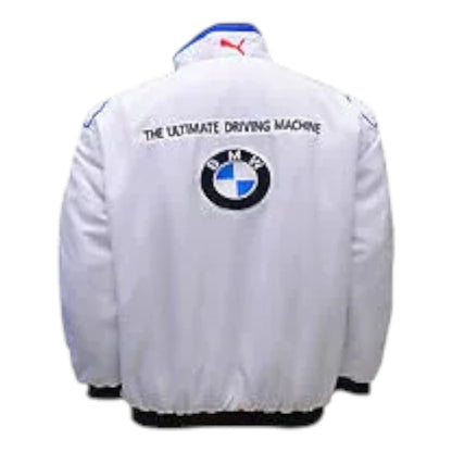 BMW Racing Jacket White, Blue