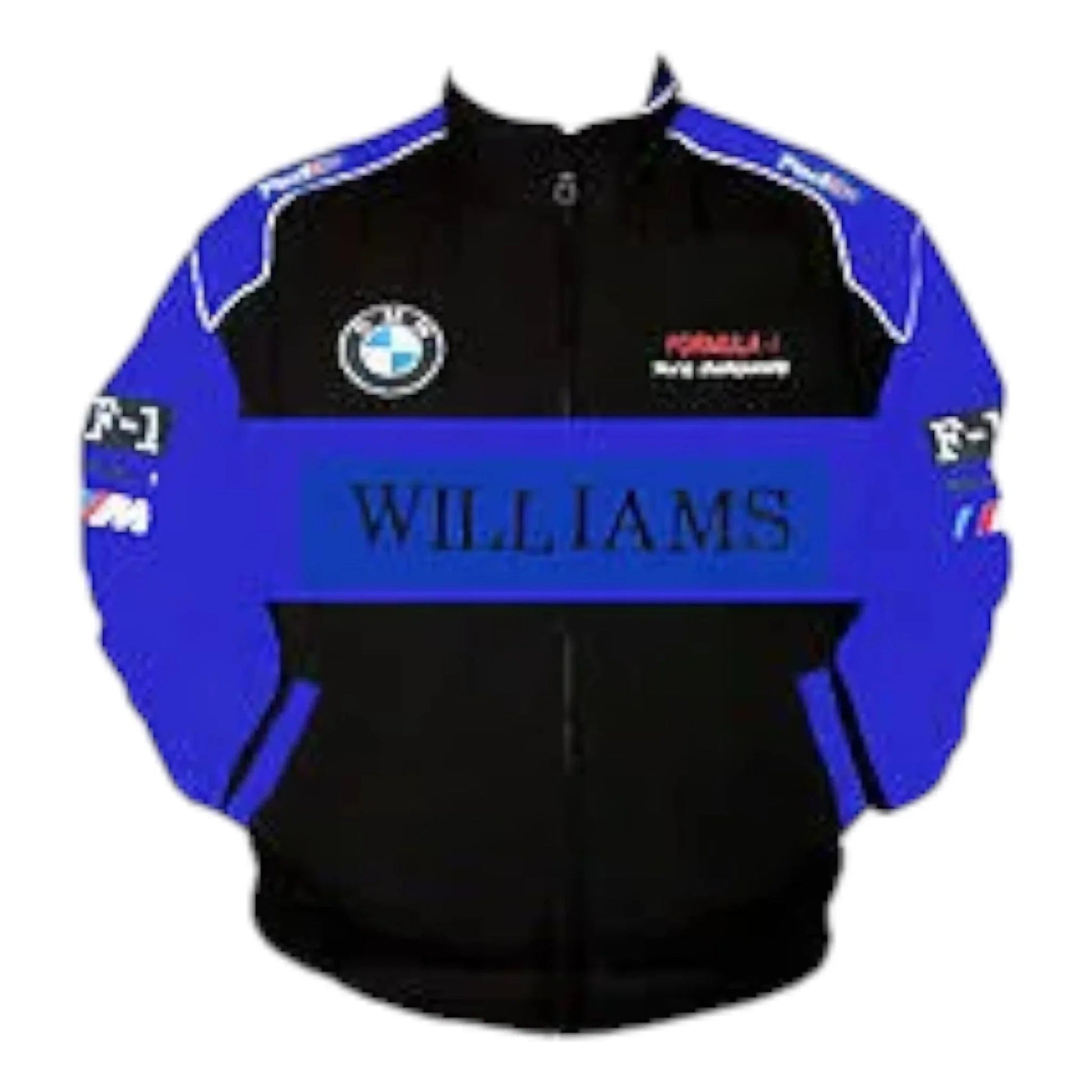 BMW Williams F1 Racing Jacket Black and Royal Blue