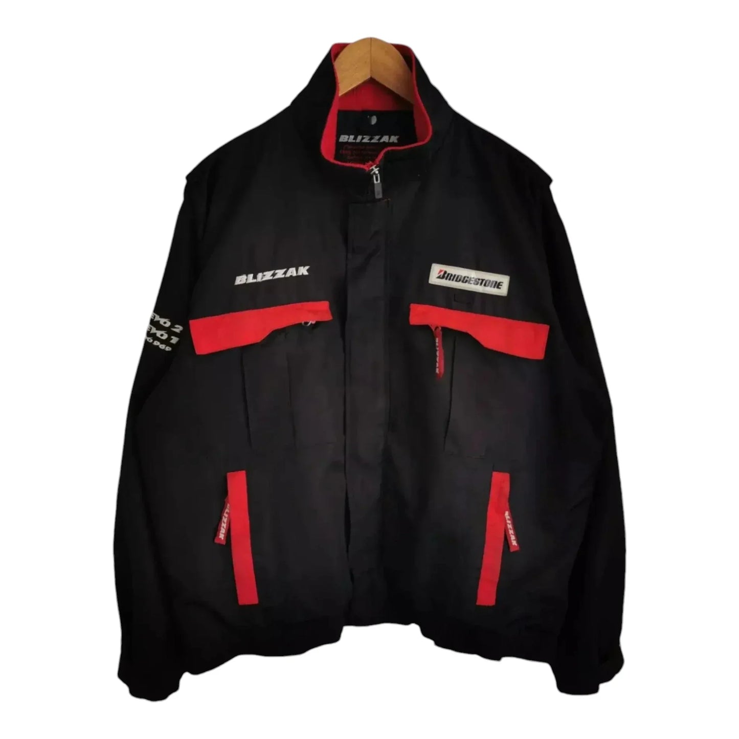 Bridgestone Blizzak Embroidered Windbreaker Jacket - F1 Vintage Racewear