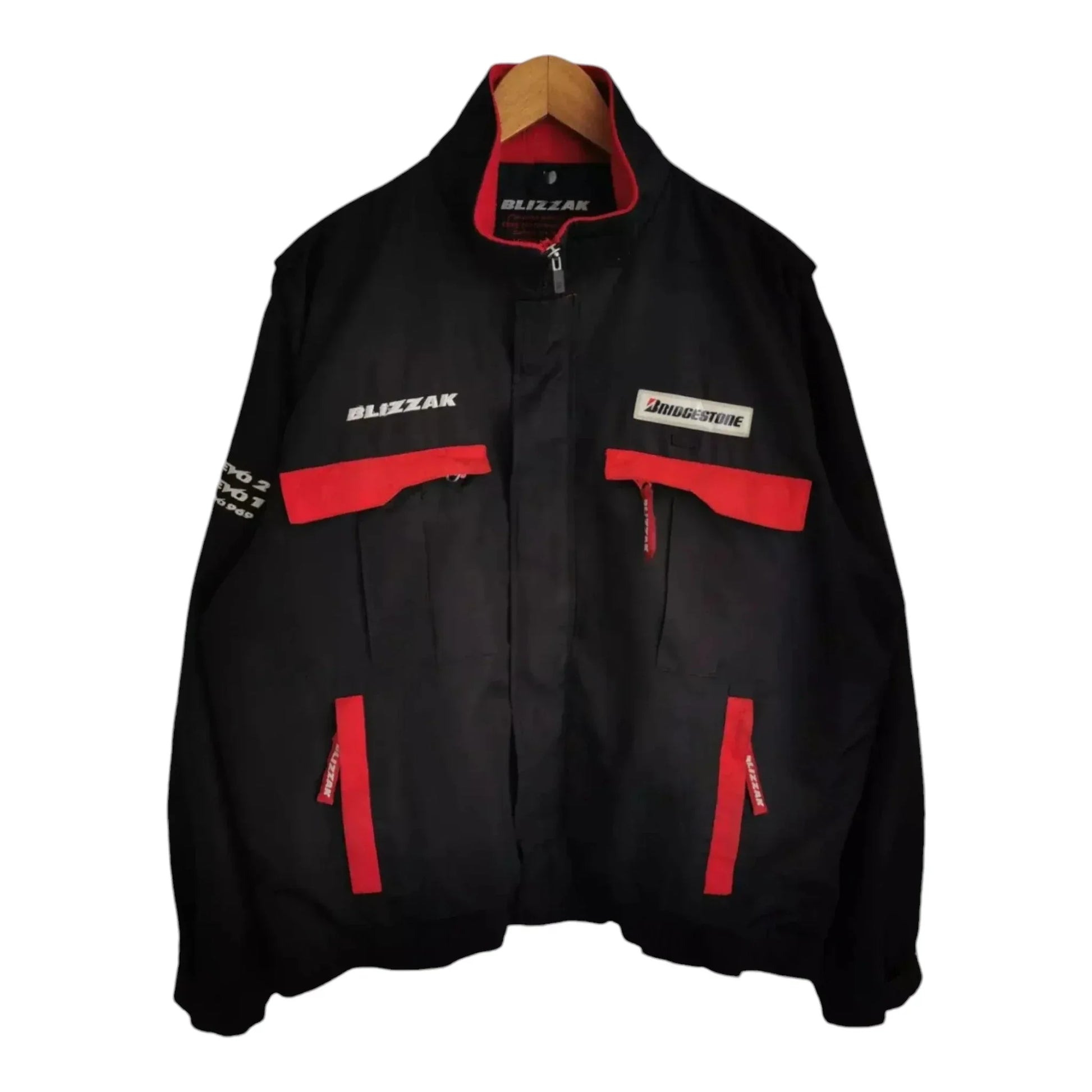 Bridgestone Blizzak Embroidered Windbreaker Jacket - F1 Vintage Racewear