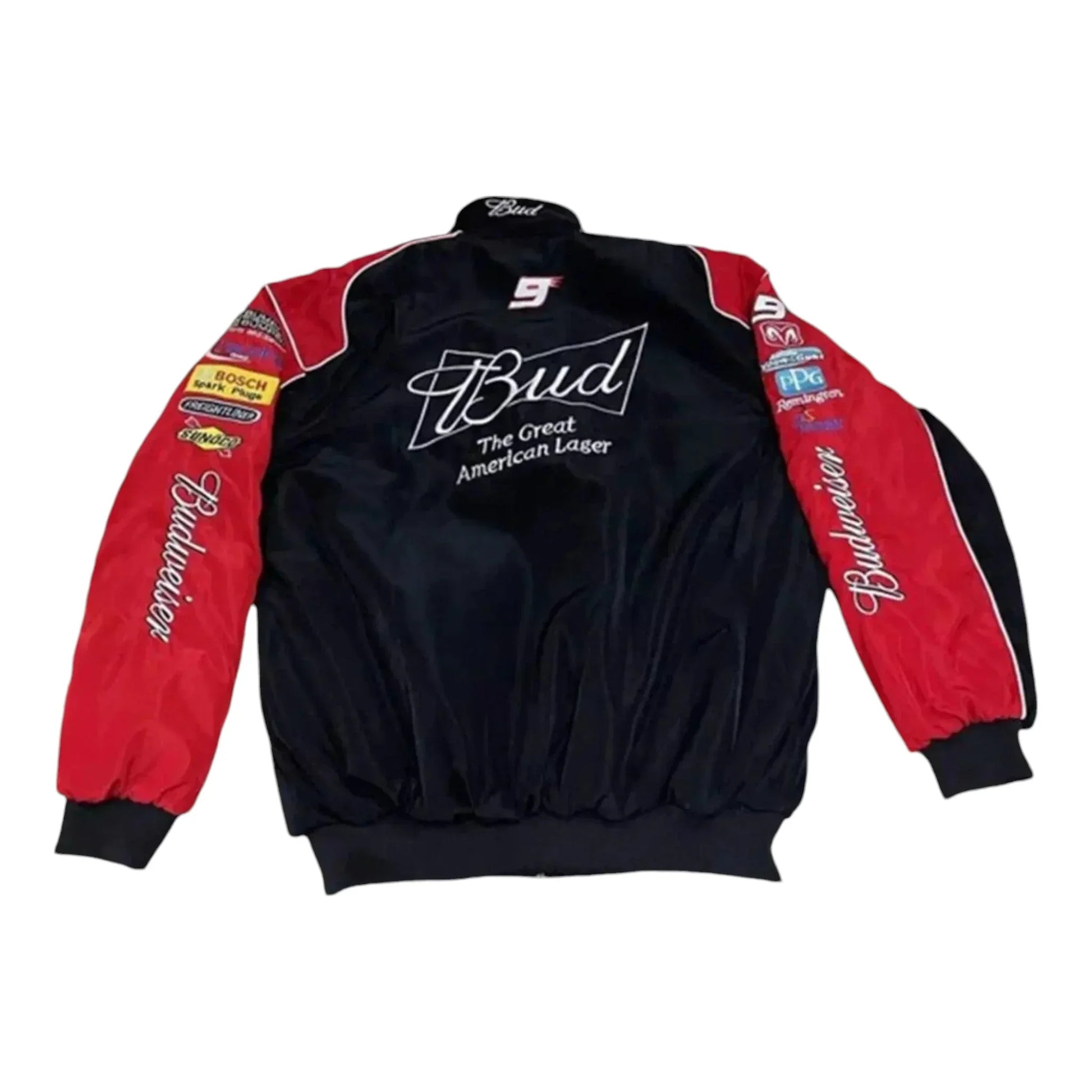 Budweiser F1 Racing Embroidered Retro Limited Edition Jacket - F1 Vintage Racewear