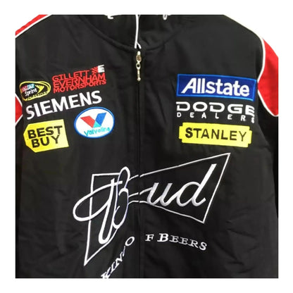 Budweiser F1 Official Embroidered Racing Jacket