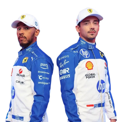 Charles Leclerc 2025 Ferrari HP Race Suit - Miami GP