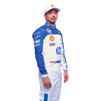 Charles Leclerc 2025 Ferrari HP Race Suit - Miami GP