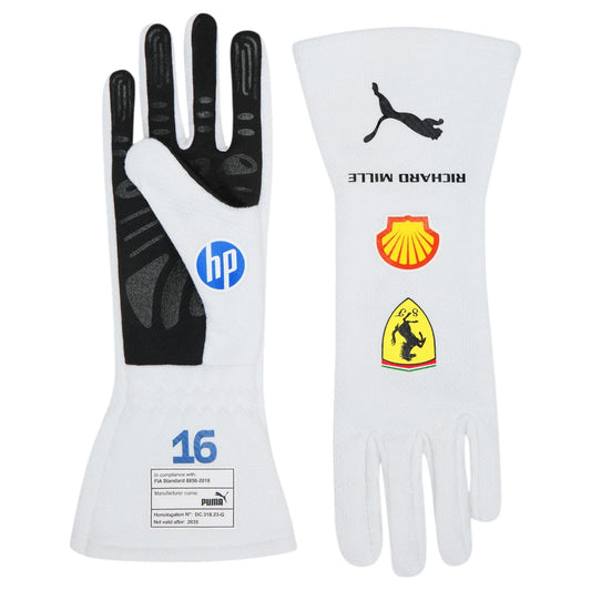 Charles Leclerc 2025 Ferrari HP Racing Gloves | Miami GP