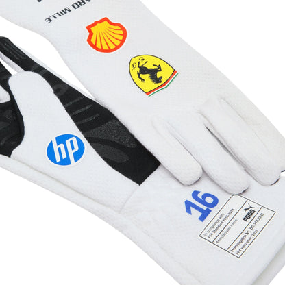 Charles Leclerc 2025 Ferrari HP Racing Gloves | Miami GP