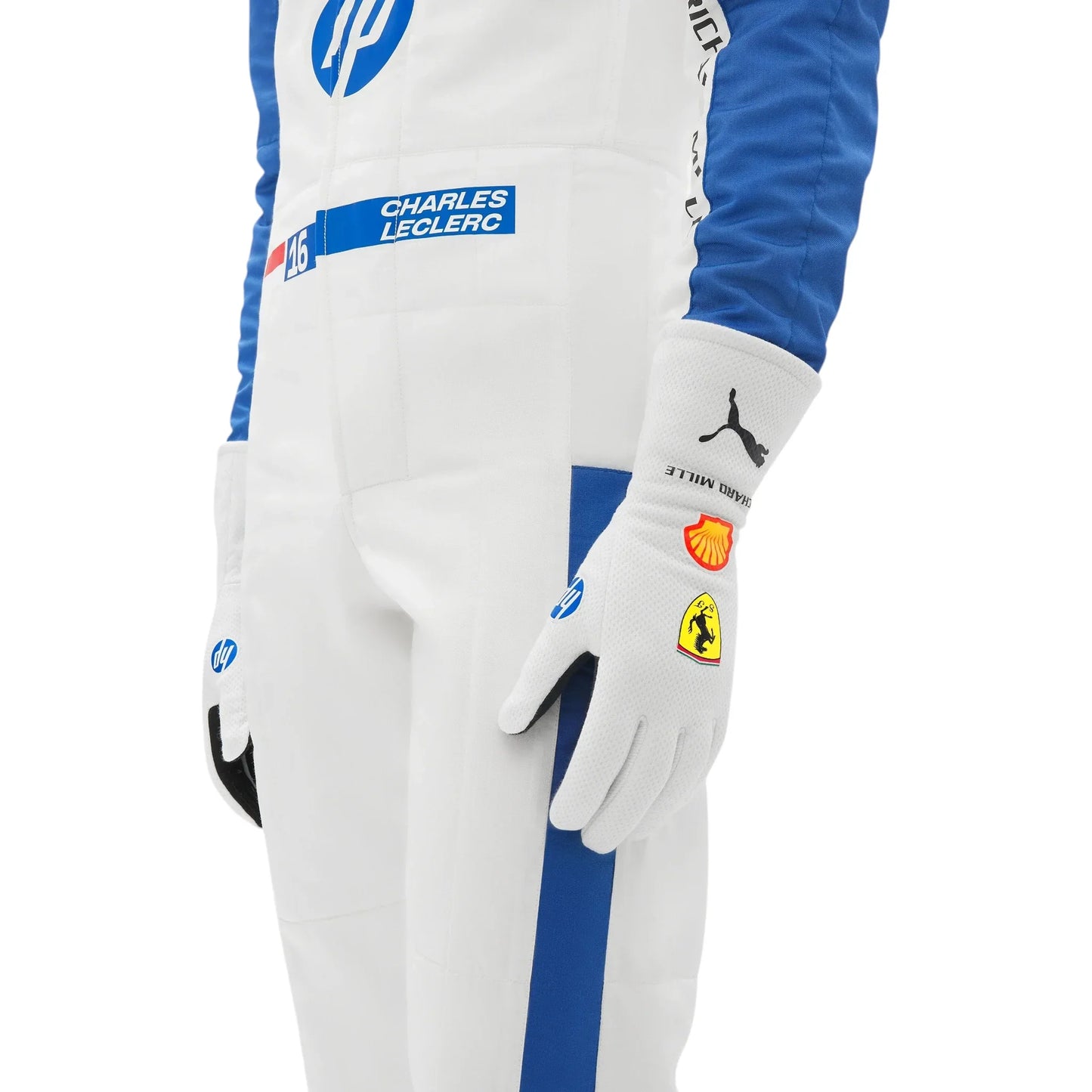 Charles Leclerc 2025 Ferrari HP Racing Gloves | Miami GP