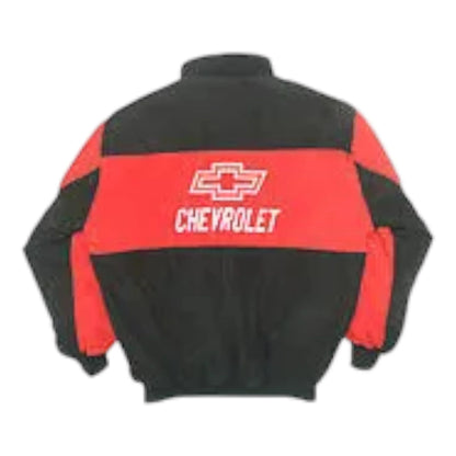 Chevrolet Racing Jacket Black & Red - F1 Vintage Racewear