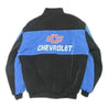 Chevrolet Jacket Black & Light Blue - Vintage F1 Racewear