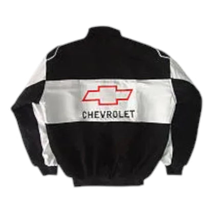 Chevrolet Racing Jacket Black & White - F1 Vintage Racewear