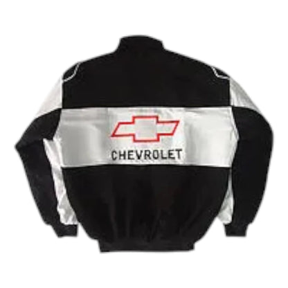 Chevrolet Racing Jacket Black & White
