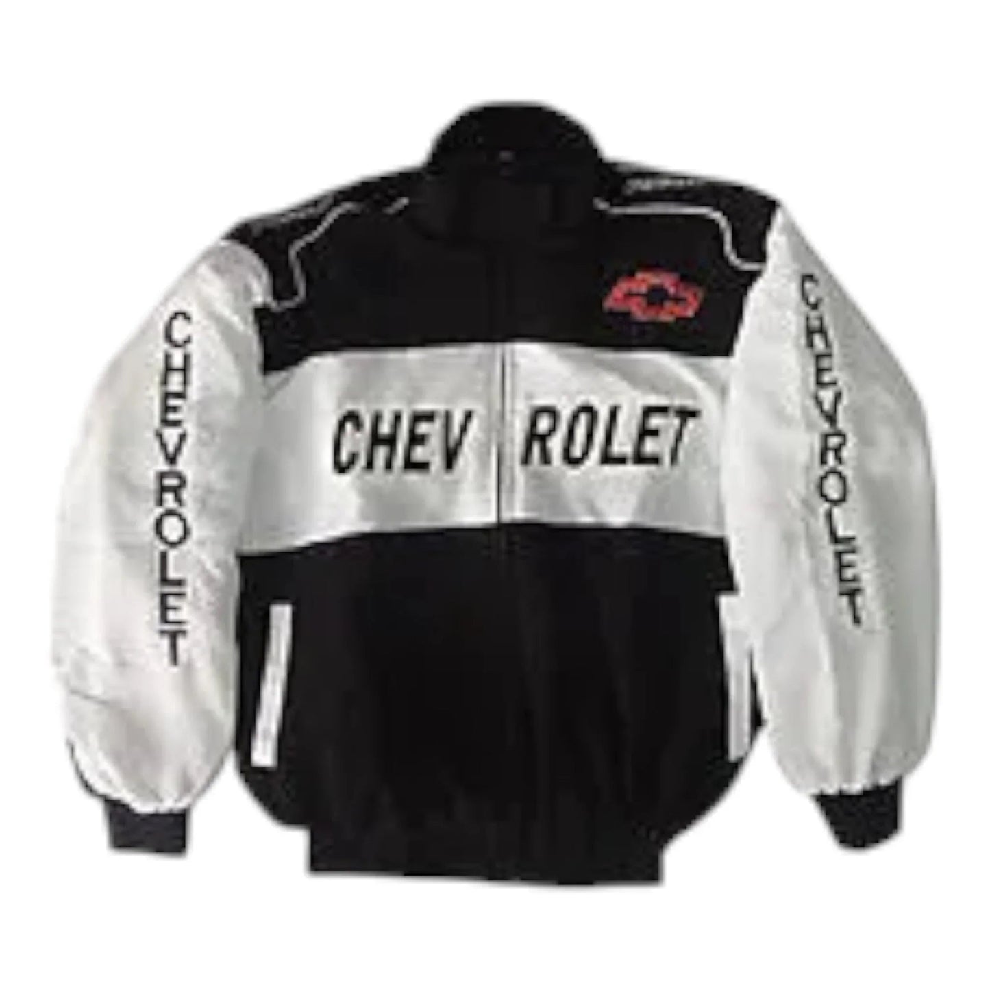 Chevrolet Racing Jacket Black & White