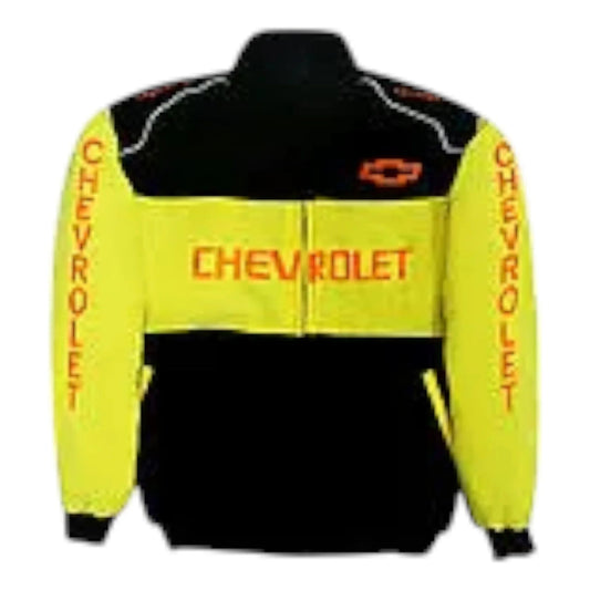 Chevy Chevrolet Jacket Black & Yellow