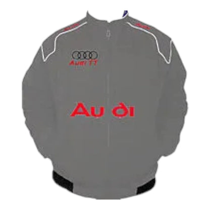 Audi TT Racing Jacket Dark Gray - F1 Vintage Racewear