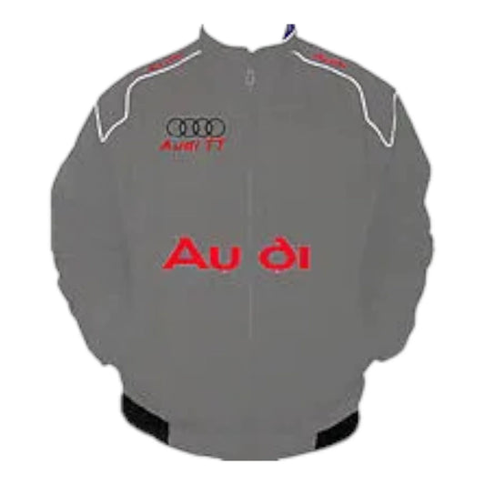 Audi TT Racing Jacket Dark Gray - F1 Vintage Racewear