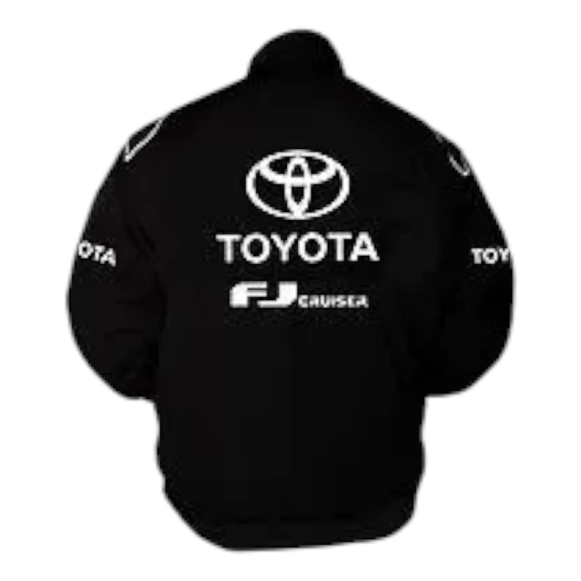 Toyota FJ Cruiser Racing Jacket Black - F1 Vintage Racewear