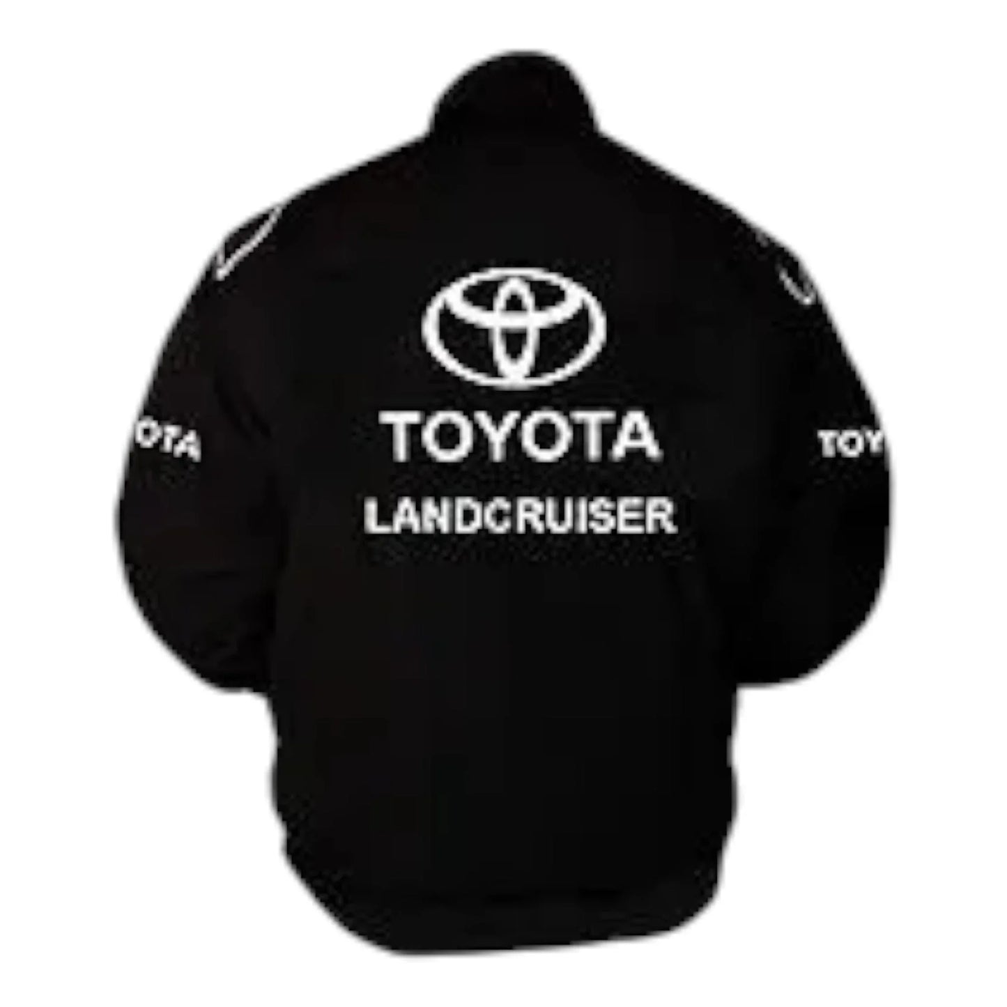 Toyota LandCruiser Racing Jacket Black - F1 Vintage Racewear