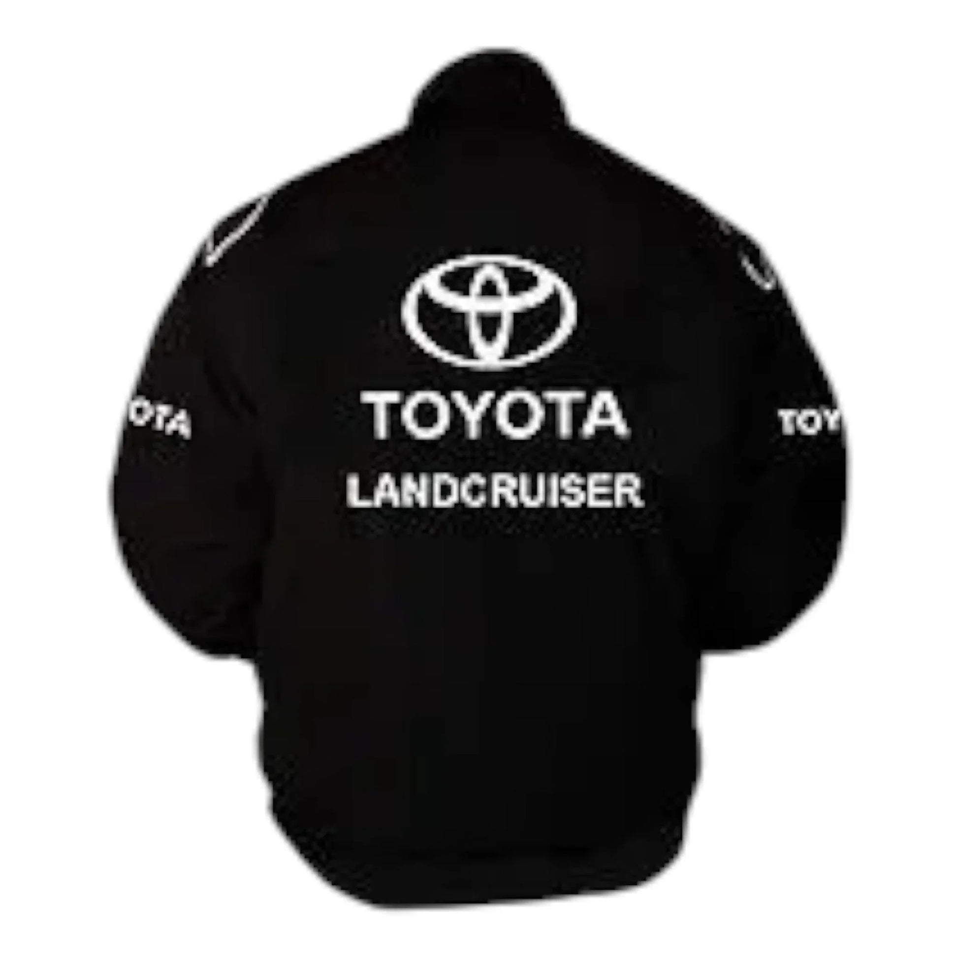 Toyota LandCruiser Racing Jacket Black - F1 Vintage Racewear