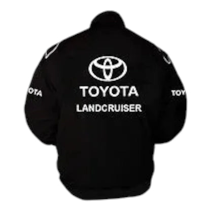 Toyota LandCruiser Racing Jacket Black - F1 Vintage Racewear