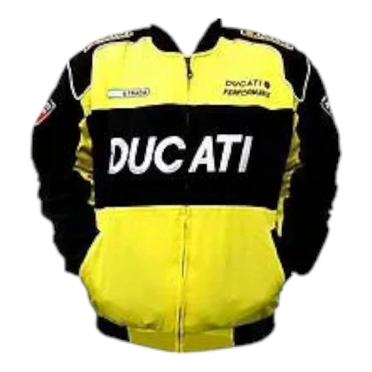 Ducati Corse Jacket Black & Light Gray - F1 Vintage Racewear