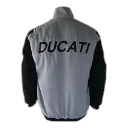 Ducati Corse Jacket Black & Light Gray - F1 Vintage Racewear