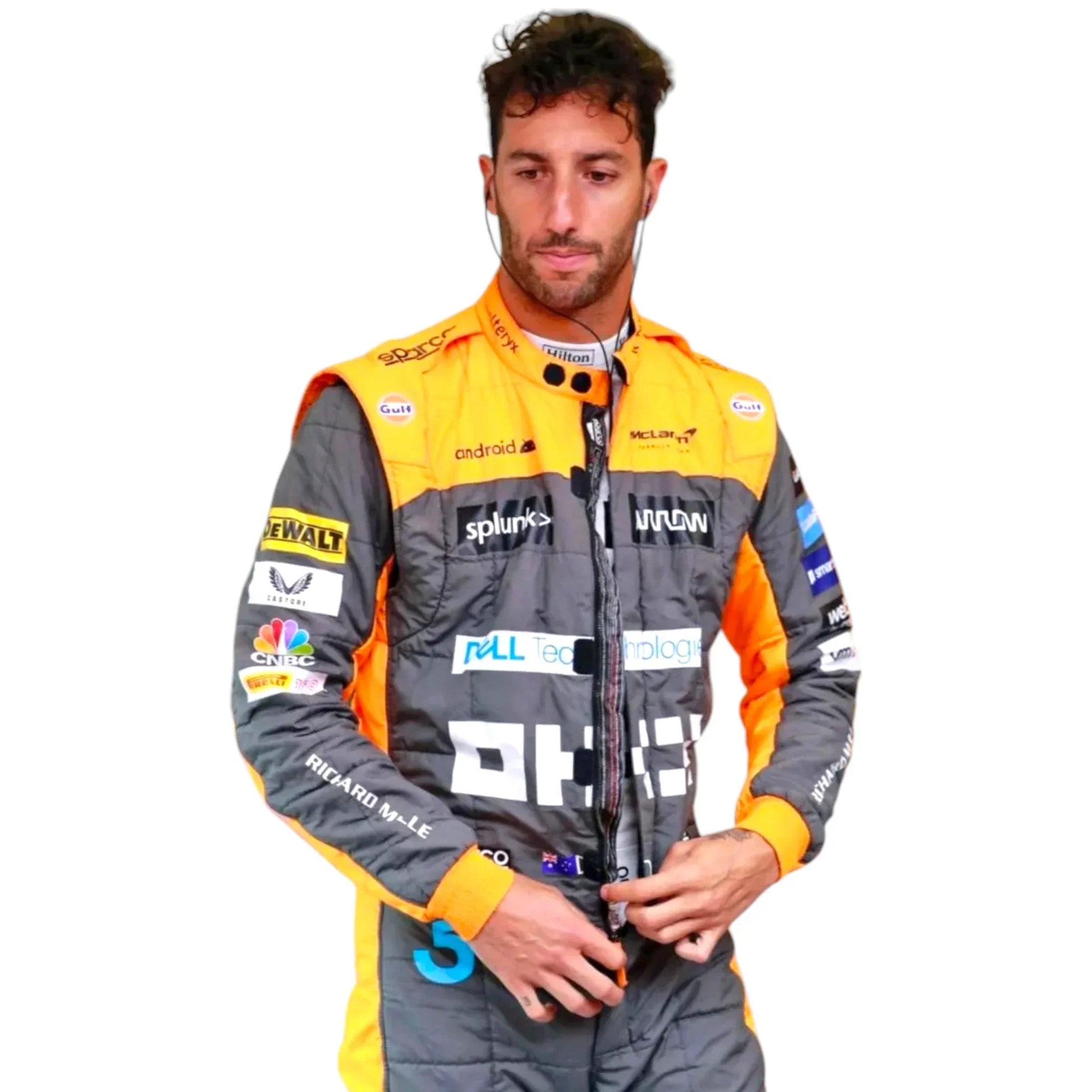 Daniel Ricciardo 2022 McLaren Race Suit - São Paulo GP