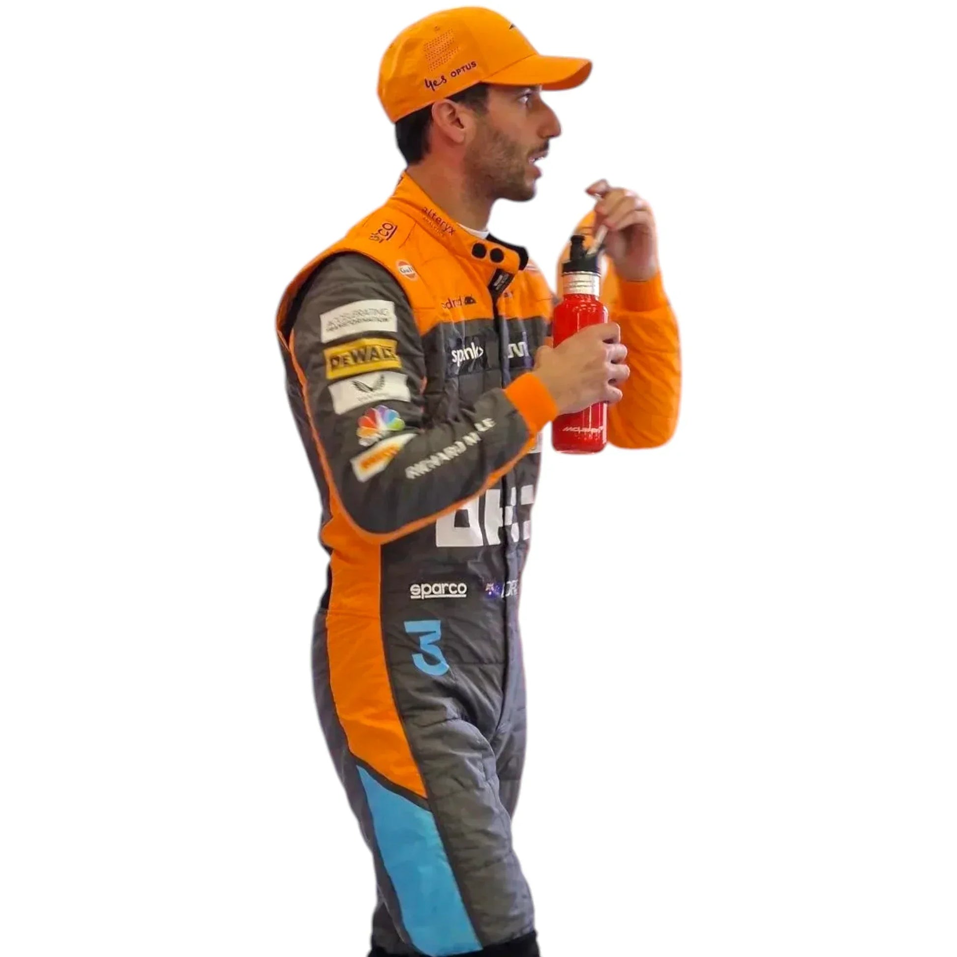Daniel Ricciardo 2022 McLaren Race Suit - São Paulo GP