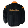 Dodge Viper Racing Jacket Black and Orange - Vintage F1 Racewear