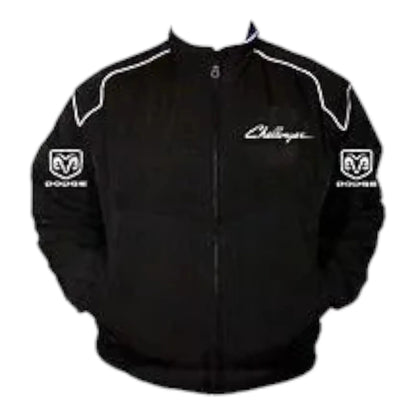 Dodge Challenger Racing Jacket Black