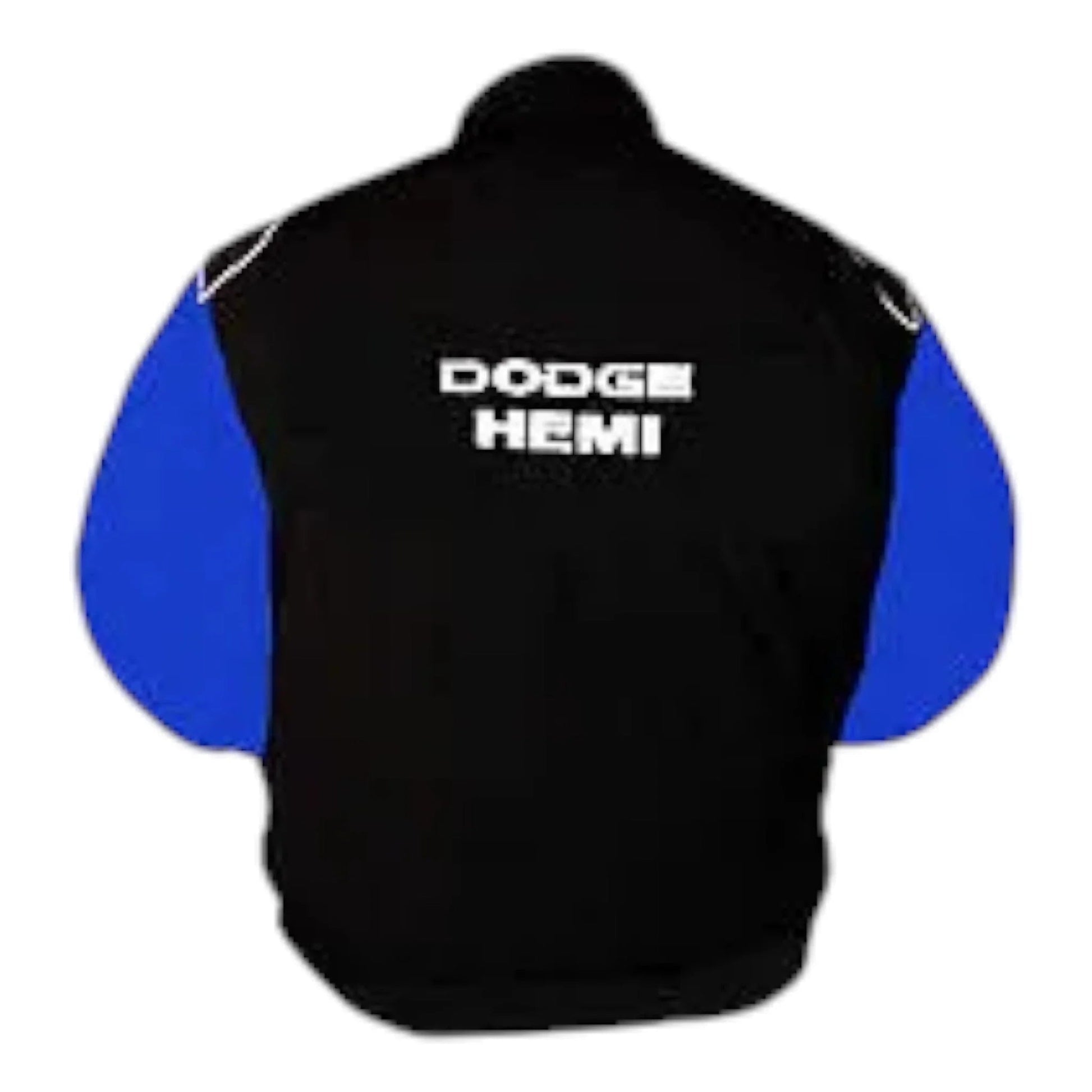 Dodge Hemi Mopar Racing Jacket Black and Royal Blue