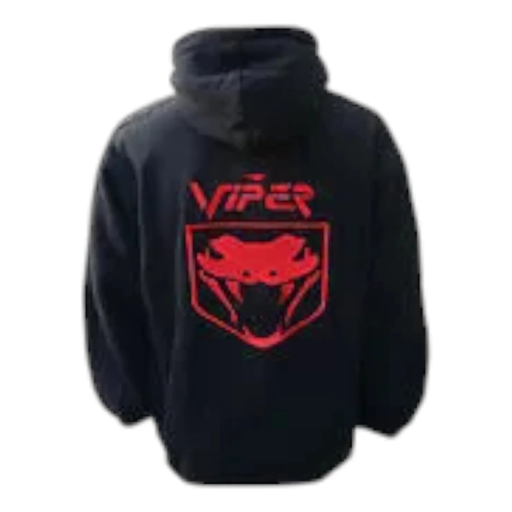 Dodge Viper Hoodie Sweatshirt Black and Red - F1 Vintage Racewear
