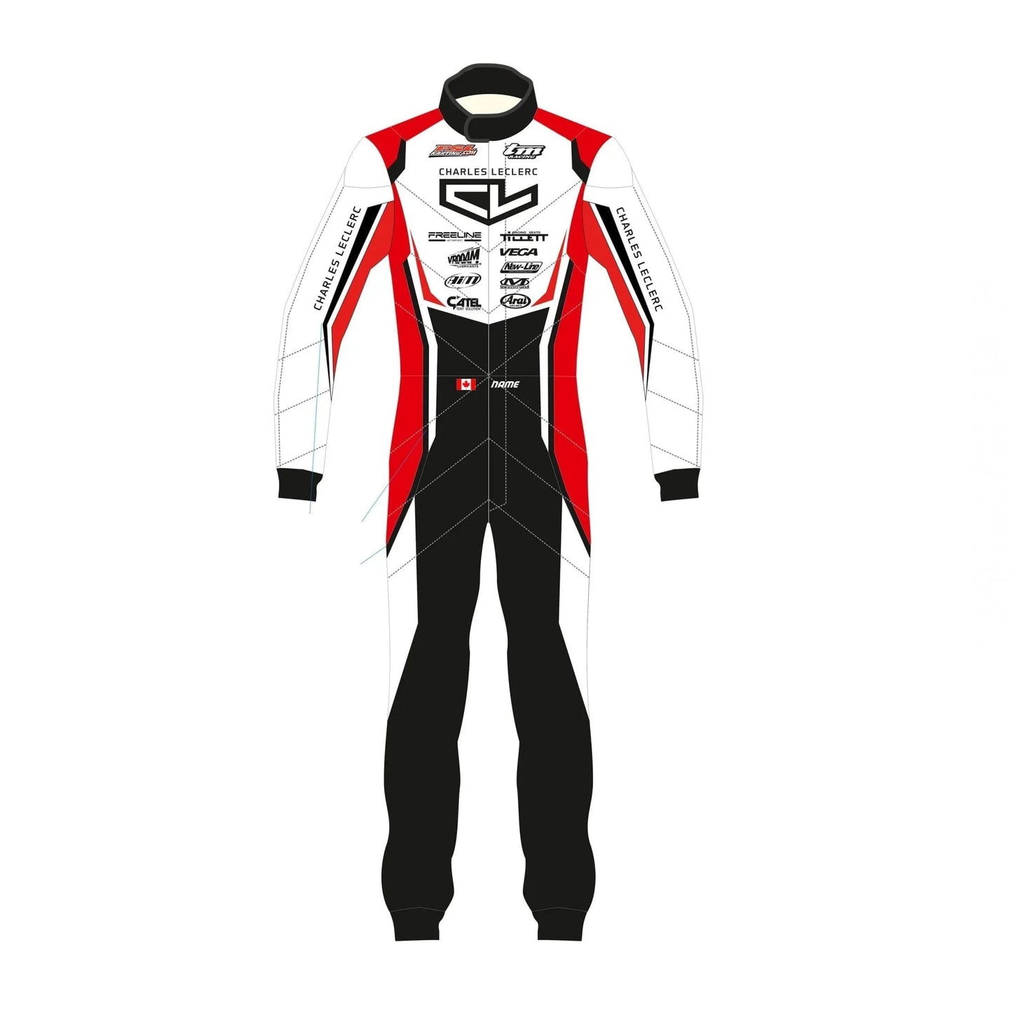 Driver suits - 2021 PSL Charles Leclerc Kart suit