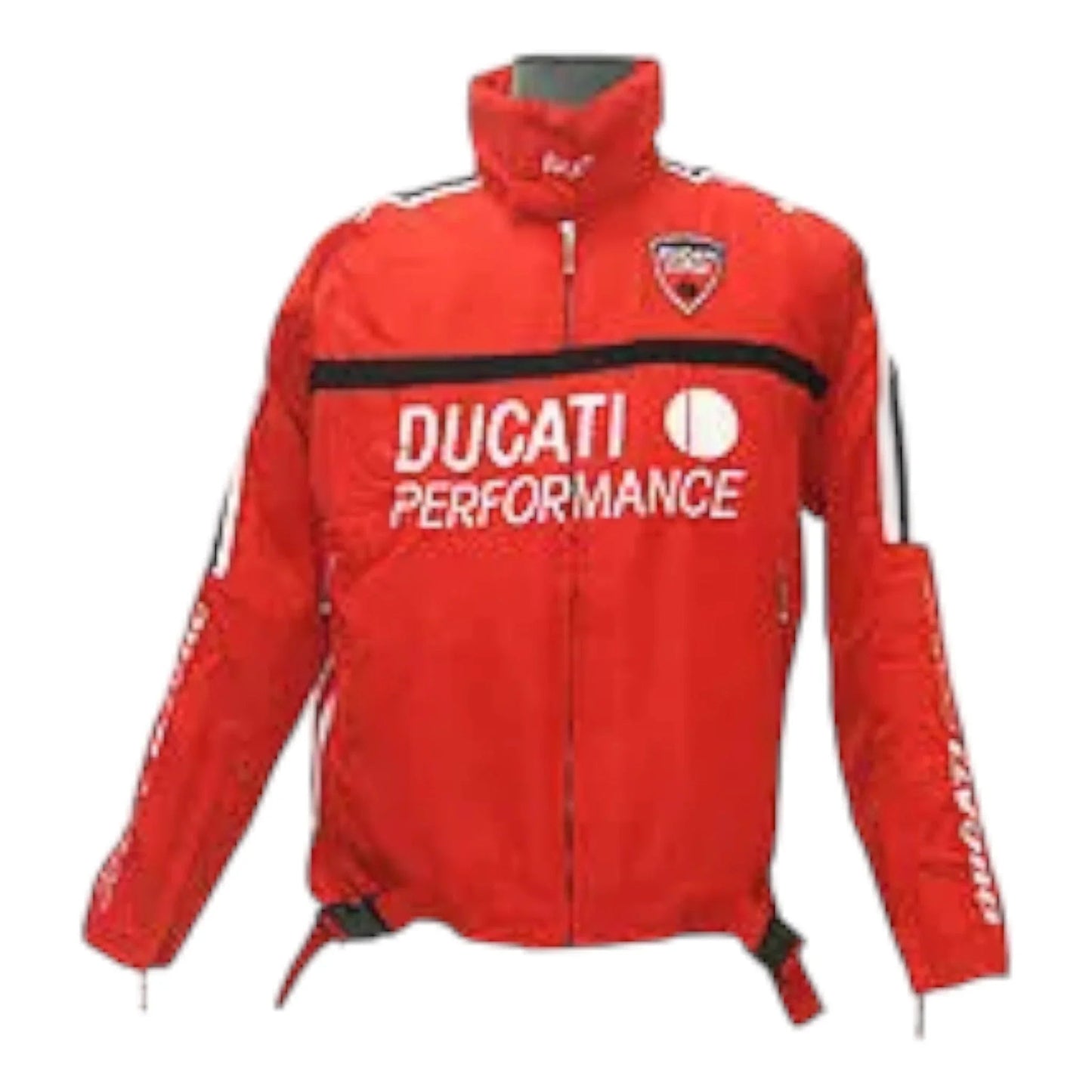 Ducati Corse Performance Jacket Red with Black Trim