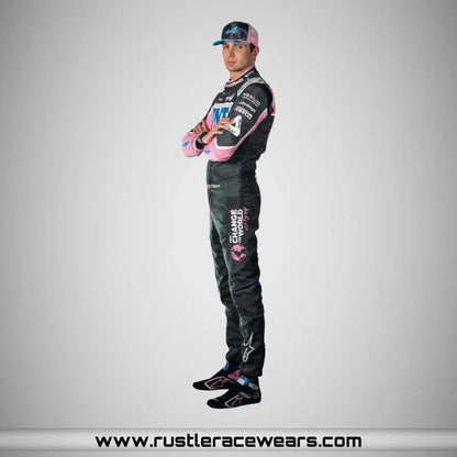 Esteban Ocon 2023 BWT Alpine F1 Team Race Suit - Las Vegas GP