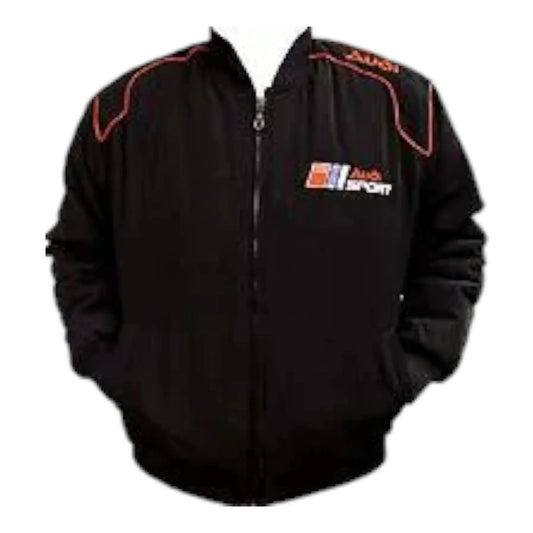 Audi Sport Racing Jacket Black - F1 Vintage Racewear