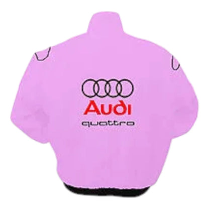 Audi Racing Jacket Pink - F1 Vintage Racewear